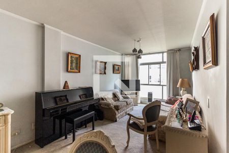 Sala de apartamento à venda com 3 quartos, 88m² em Vila Buarque, São Paulo