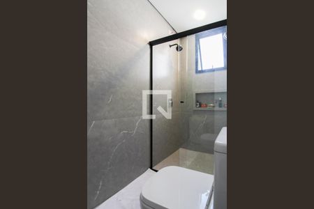 Banheiro da Suíte 1 de casa à venda com 3 quartos, 192m² em Trevo, Belo Horizonte