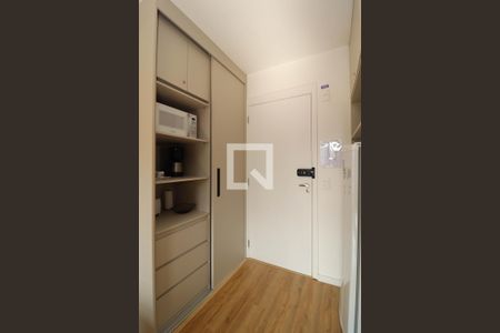 Sala/Cozinha de apartamento para alugar com 1 quarto, 27m² em Pinheiros, São Paulo