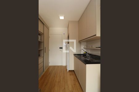 Sala/Cozinha de apartamento para alugar com 1 quarto, 27m² em Pinheiros, São Paulo