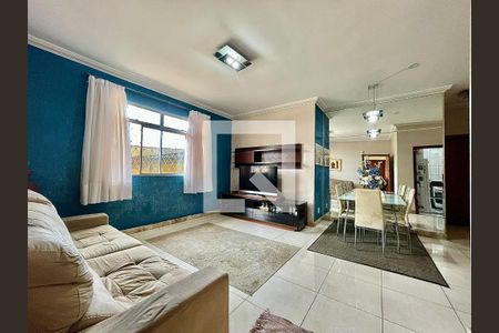 Sala de apartamento à venda com 3 quartos, 84m² em Santa Rosa, Belo Horizonte