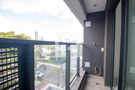 Varanda de apartamento à venda com 1 quarto, 21m² em Brooklin, São Paulo