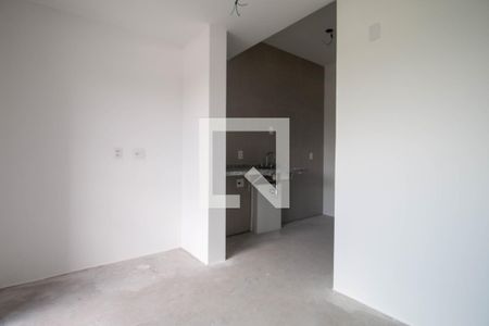 Sala/Quarto de apartamento à venda com 1 quarto, 21m² em Brooklin, São Paulo