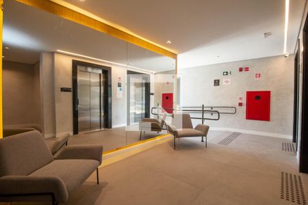 Hall de apartamento à venda com 1 quarto, 21m² em Brooklin, São Paulo