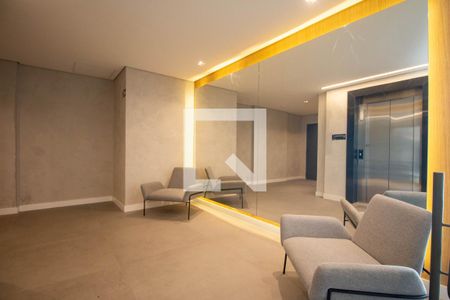 Hall de apartamento à venda com 1 quarto, 21m² em Brooklin, São Paulo