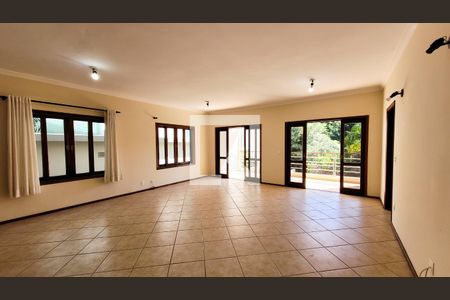 Sala de casa de condomínio para alugar com 7 quartos, 350m² em Jardim Chapadão, Campinas