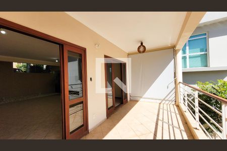 Varanda da Sala de casa de condomínio para alugar com 7 quartos, 350m² em Jardim Chapadão, Campinas