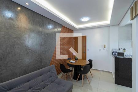 Sala  de apartamento à venda com 1 quarto, 37m² em Dona Clara, Belo Horizonte