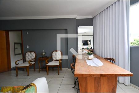 Sala ambientes de apartamento à venda com 3 quartos, 94m² em Horto, Belo Horizonte