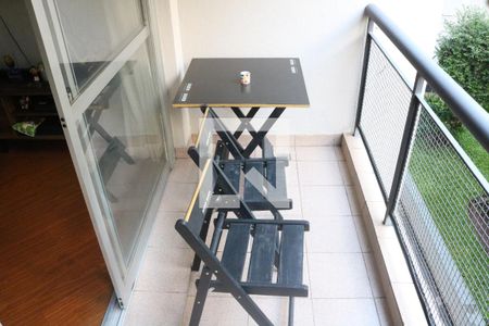 Varanda da Sala de apartamento à venda com 1 quarto, 70m² em Pompeia, São Paulo