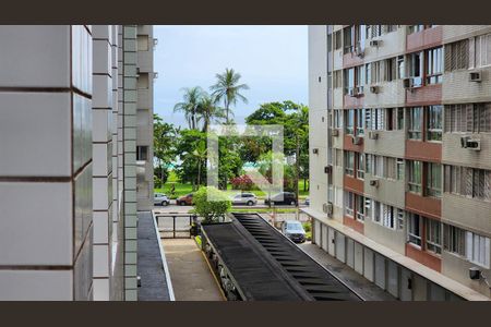 Vista da Sala de apartamento para alugar com 1 quarto, 35m² em Aparecida, Santos