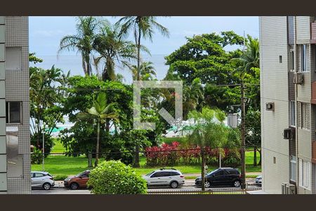 Vista da Sala de apartamento para alugar com 1 quarto, 35m² em Aparecida, Santos