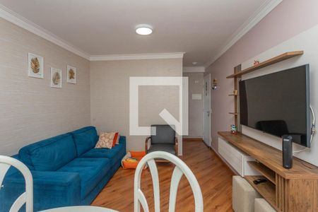 Sala  de apartamento para alugar com 3 quartos, 63m² em Piraporinha, Diadema