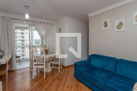 Sala  de apartamento para alugar com 3 quartos, 63m² em Piraporinha, Diadema