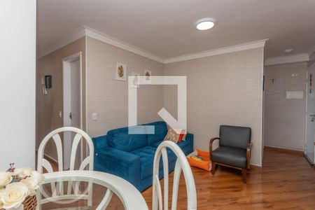 Sala  de apartamento para alugar com 3 quartos, 63m² em Piraporinha, Diadema