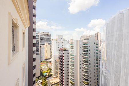 Vista da Varanda de apartamento para alugar com 2 quartos, 80m² em Cerqueira César, São Paulo