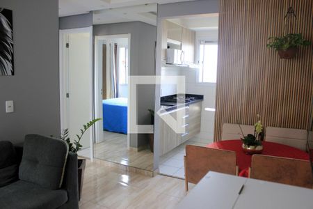 Sala de apartamento para alugar com 2 quartos, 38m² em Jardim Albertina, Guarulhos