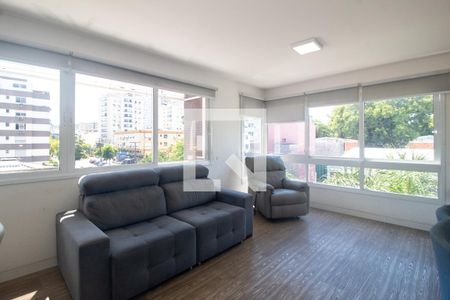 Sala de apartamento à venda com 2 quartos, 125m² em Petrópolis, Porto Alegre