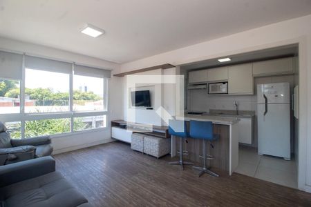 Sala de apartamento à venda com 2 quartos, 125m² em Petrópolis, Porto Alegre