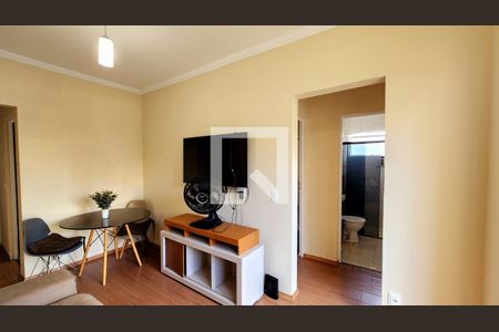 Sala de apartamento para alugar com 2 quartos, 46m² em Vila Nambi, Jundiaí