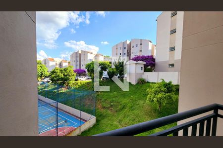 Vista da Sala de apartamento para alugar com 2 quartos, 46m² em Vila Nambi, Jundiaí