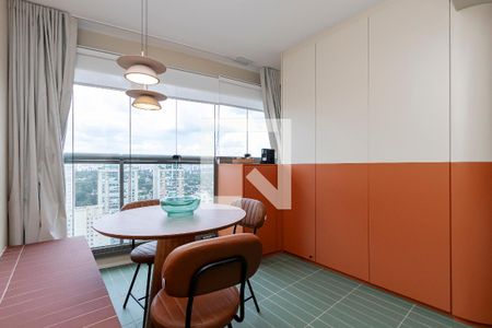 Varanda de kitnet/studio para alugar com 1 quarto, 31m² em Jardim das Acacias, São Paulo