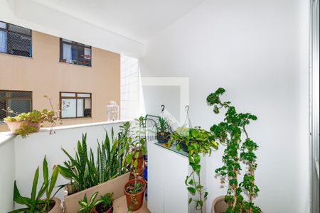 Varanda da Sala de apartamento à venda com 3 quartos, 80m² em Nova Suíça, Belo Horizonte