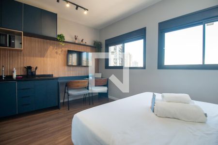 Sala/Quarto de apartamento para alugar com 1 quarto, 31m² em Jardim das Acacias, São Paulo