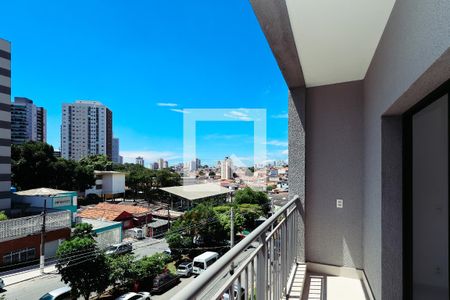 Varanda de kitnet/studio para alugar com 1 quarto, 27m² em Ipiranga, São Paulo