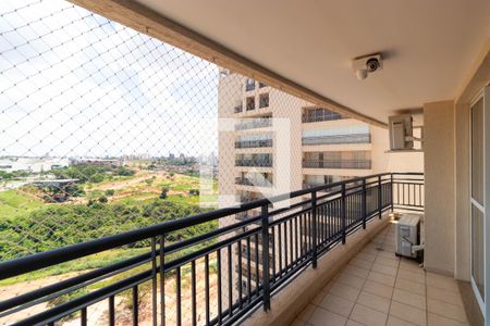 Sacada com Churrasqueira de apartamento à venda com 3 quartos, 135m² em Vila Brandina, Campinas