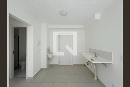 Sala/Cozinha/Área de Serviço de apartamento para alugar com 2 quartos, 37m² em Vila Nova Curuca, São Paulo