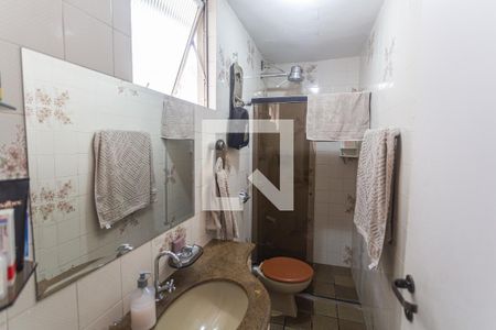 Banheiro da Suíte de apartamento para alugar com 3 quartos, 115m² em Grajaú, Belo Horizonte