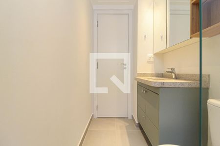 Banheiro de apartamento à venda com 1 quarto, 34m² em Indianópolis, São Paulo