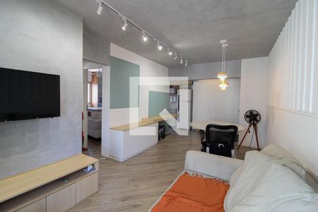 Sala de apartamento à venda com 2 quartos, 52m² em Vila Olímpia, São Paulo