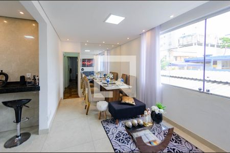 Sala de apartamento para alugar com 3 quartos, 110m² em Nova Suíça, Belo Horizonte