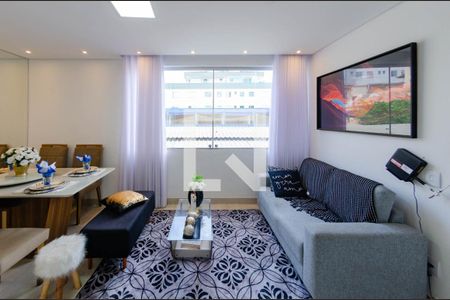 Sala de apartamento para alugar com 3 quartos, 110m² em Nova Suíça, Belo Horizonte