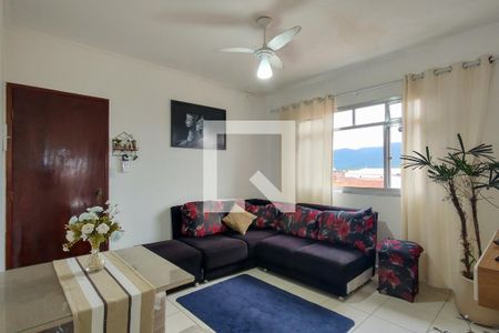 Sala de apartamento para alugar com 1 quarto, 70m² em Vilamar, Praia Grande