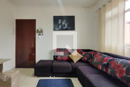 Sala de apartamento para alugar com 1 quarto, 70m² em Vilamar, Praia Grande