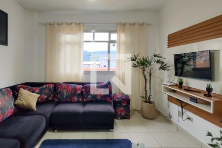 Sala de apartamento para alugar com 1 quarto, 70m² em Vilamar, Praia Grande