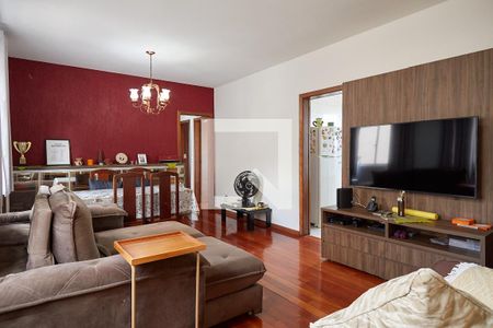 Sala de apartamento à venda com 3 quartos, 175m² em União, Belo Horizonte