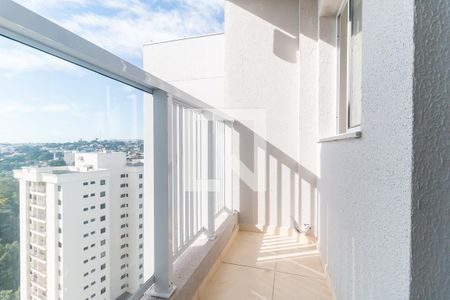 Sacada da Sala de apartamento para alugar com 2 quartos, 49m² em Vila Oliveira, Mogi das Cruzes