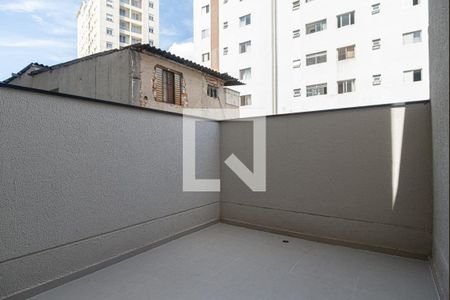 Varanda da Sala/Quarto (Garden) de kitnet/studio para alugar com 1 quarto, 29m² em Bela Vista, São Paulo