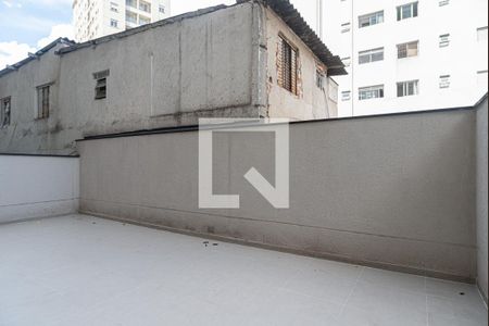 Varanda da Sala/Quarto (Garden) de kitnet/studio para alugar com 1 quarto, 52m² em Bela Vista, São Paulo