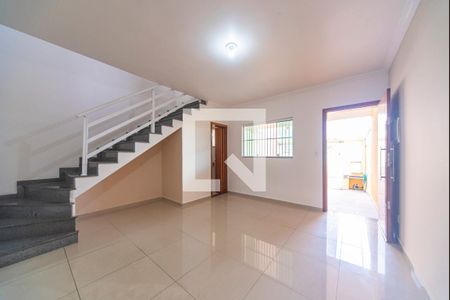 Sala de casa à venda com 3 quartos, 92m² em Vila Linda, Santo André