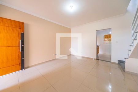 Sala de casa à venda com 3 quartos, 92m² em Vila Linda, Santo André