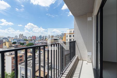 Varanda da Sala/Quarto de kitnet/studio para alugar com 1 quarto, 52m² em Bela Vista, São Paulo