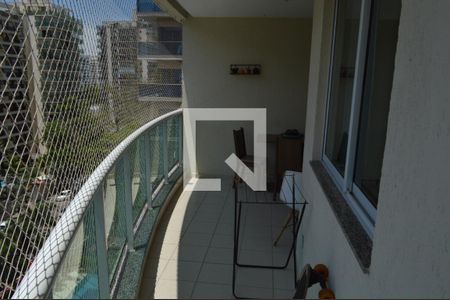 Varanda da Sala de apartamento para alugar com 3 quartos, 70m² em Jacarepaguá, Rio de Janeiro