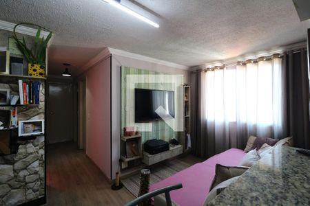 Sala de apartamento para alugar com 3 quartos, 64m² em Parque Sao Vicente, Santo André