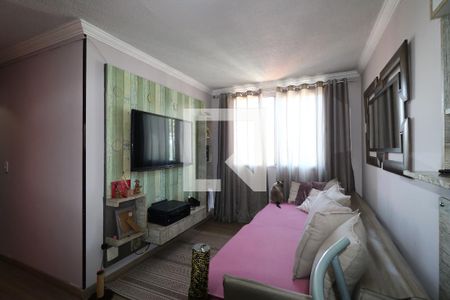 Sala de apartamento para alugar com 3 quartos, 64m² em Parque Sao Vicente, Santo André