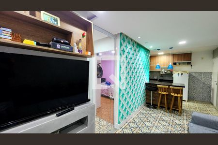 Sala de apartamento à venda com 2 quartos, 45m² em Fazenda Grande, Jundiaí